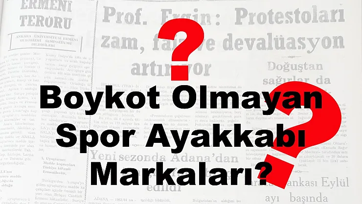 Boykot Olmayan Spor Ayakkabı Markaları