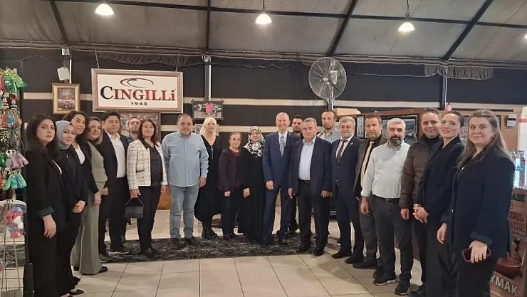 Bozüyük'te BORSAB Müdürü Cemal Geren'e Veda