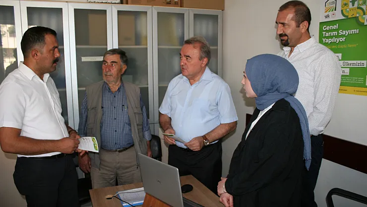 Bozüyük'te Genel Tarım Sayımı İçin Kayıtlar Başladı