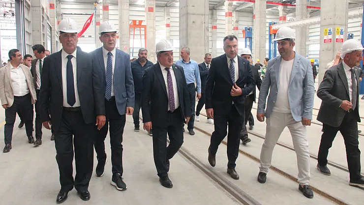 Bozüyük'te Yeni Hizmete Açılan Üretim Tesisi Kamu Ve Özel Sektör Temsilcilerini Ağırlıyor