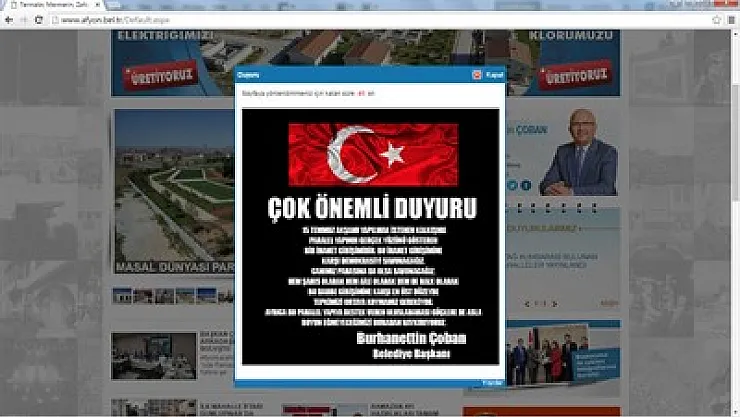 Canımız pahasına savunacağız – Kocatepe Gazetesi