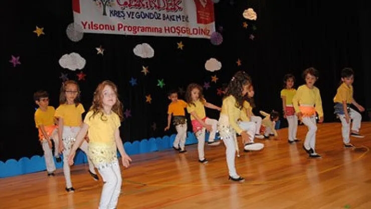 Çekirdek kreşin yılsonu etkinliği beğenildi