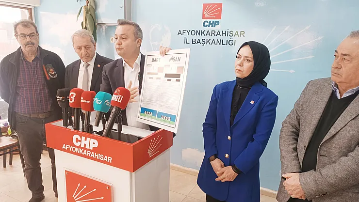 CHP'li Erhan: Faturalarla Algı Oluşturulmaya Çalışılıyor