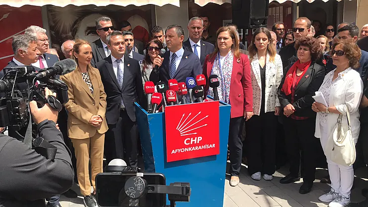 Chp Lideri Özel, Afyon'da