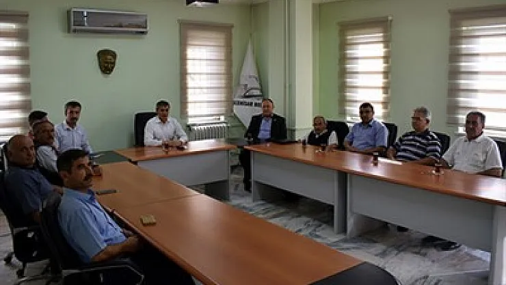 Çibik muhtarlarla istişare etti – Kocatepe Gazetesi