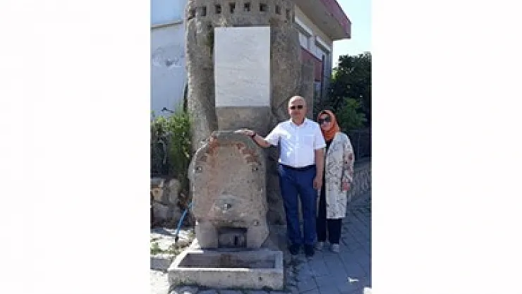 Çoban Çanakkale'de 'Karahisar Çeşmesi'ni inceledi