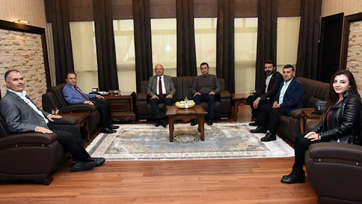 Çoban’dan, Rektör Karakaş’a ziyaret