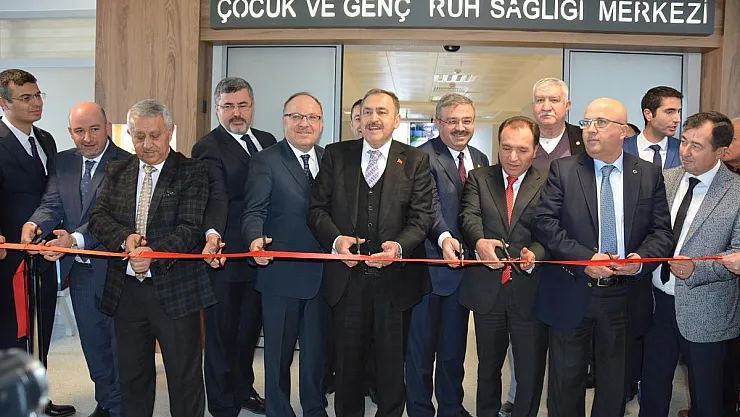 Çocuk ve Genç Ruh Sağlığı Merkezi hizmete açıldı