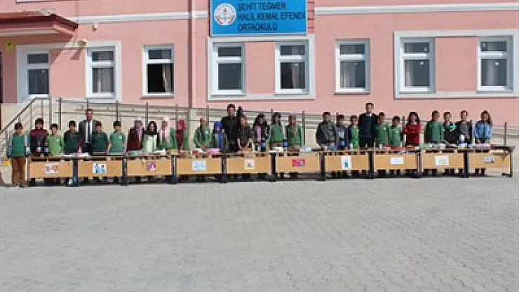 Çocuklar yürekleriyle geleceğe ışık yaktılar
