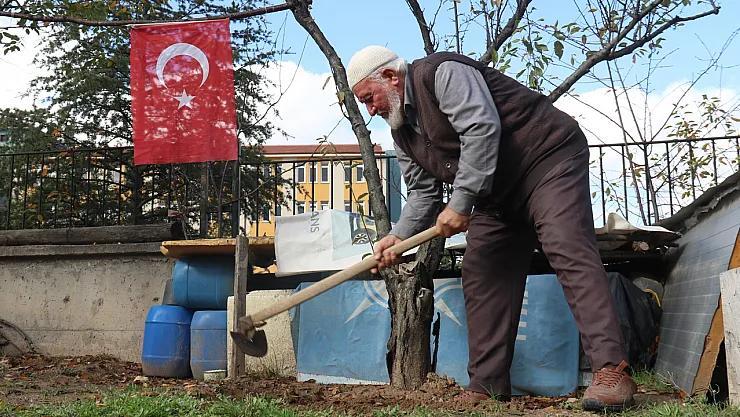 Çöplüğü 15 Temmuz Şehitleri Fidanlığı'na Çevirdi