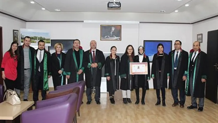 Çuhadar törenle ruhsatını aldı – Kocatepe Gazetesi