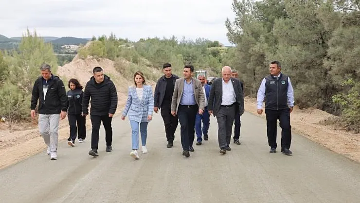 Çukurören Köyü Tozdan Kurtuluyor