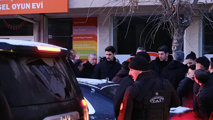 Cumhurbaşkanı Erdoğan, Eskişehir'de Şehit Ailesini Ziyaret Etti
