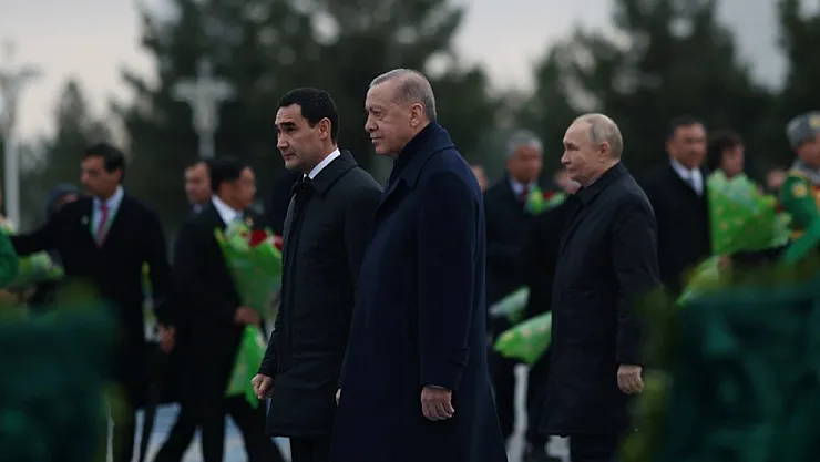 Cumhurbaşkanı Erdoğan, Türkmenistan'da