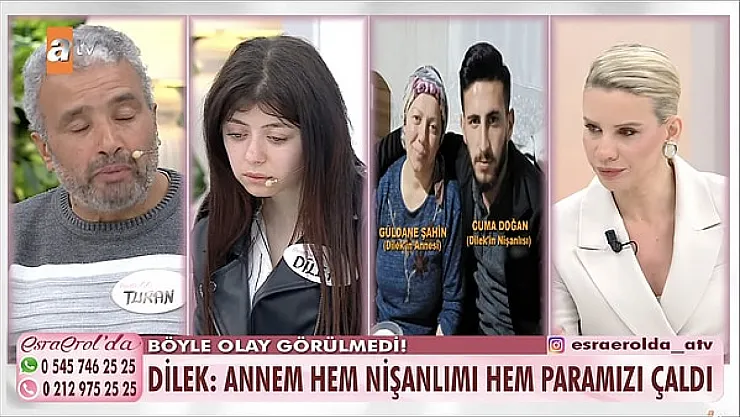 Damadından Hamile Kalan Güldane Şahin Esra Erol'da