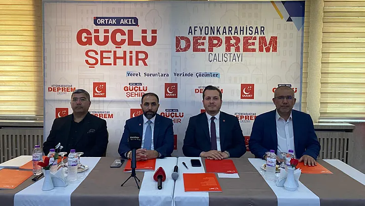 Deprem Çalıştayında Kritik Uyarı: Afyon Deprem Bölgesi, Tehlike Kapıda!