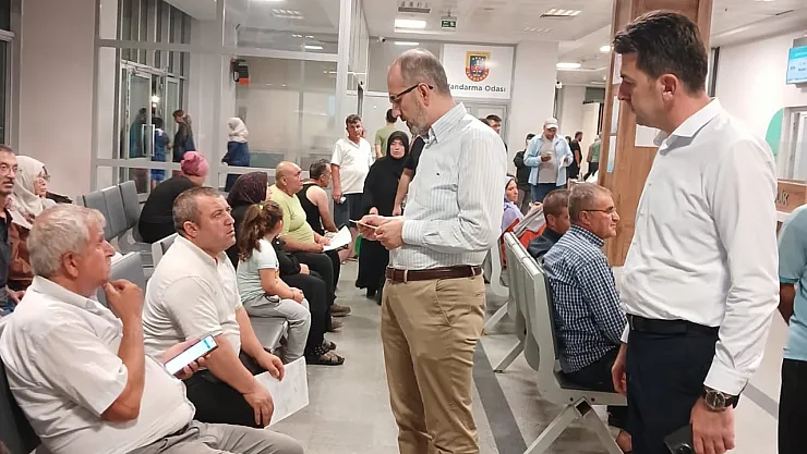 Devlet Hastanesi'ne Çat Kapı Ziyaret… Talepler Tek Tek Not Edildi