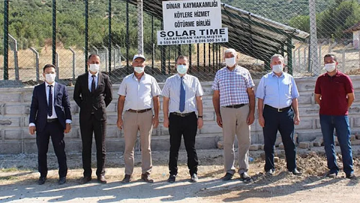 Dikici Köyü'nde devlet-millet işbirliği güzel bir örnek oluşturdu: Dikici de örnek tesis hizmete girdi