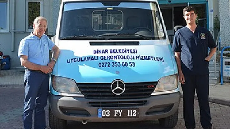 Dinar Belediyesi, Alzheirmerlı vatandaşların yanında