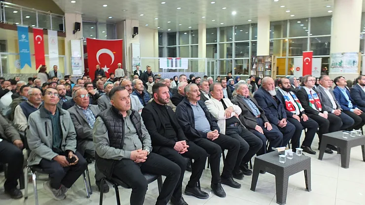 Dinar'da 'İlk Kıblemiz Mescid-İ Aksa, Kudüs Bilinci Ve Filistin Davası' Konulu Konferans