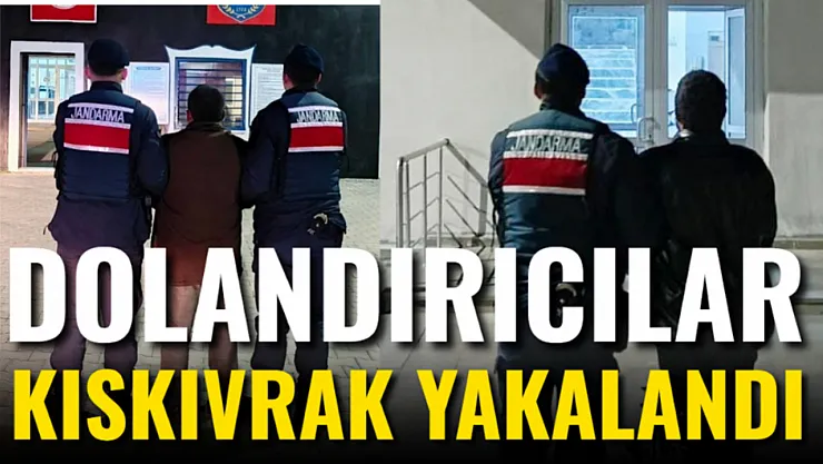 Dolandırıcılar Kıskıvrak Yakalandı