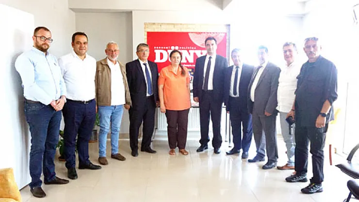 Dünya Gazetesi'ne  'hayırlı olsun' ziyareti