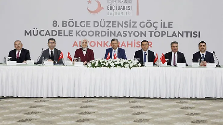 Düzensiz Göçle Mücadele Toplantısı Afyon'da yapıldı