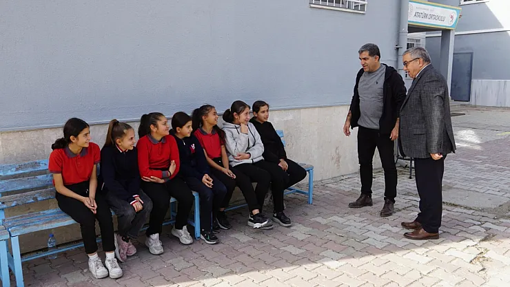 Eğitimci Başkan'dan Eğitim Neferlerine Ziyaret