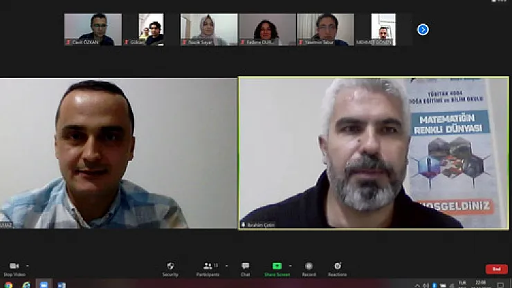 Eğitimci Çöl, öğretmen eğitim seminerine katıldı