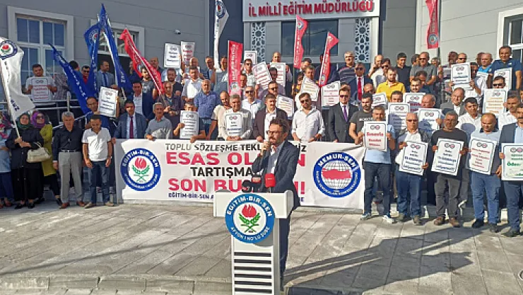 'Eğitimde çözüme yönelik kararlar alınmalı'
