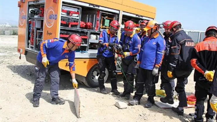 Eğitime AFAD Afyon ev sahipliği yaptı