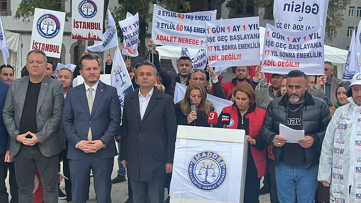 Emeklilikte Adalet İsteyenler, Afyon'dan Seslendi
