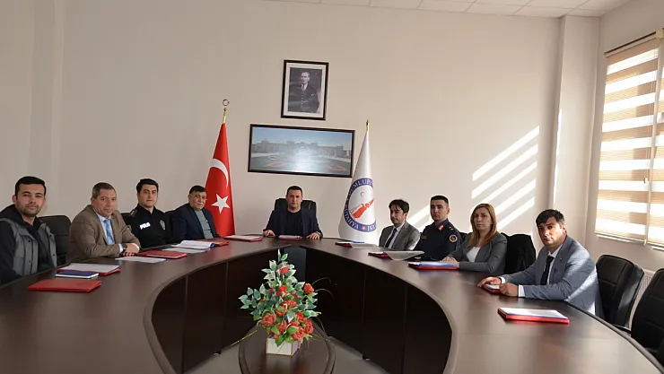 Emet MYO'da Üniversite Güvenlik Toplantısı