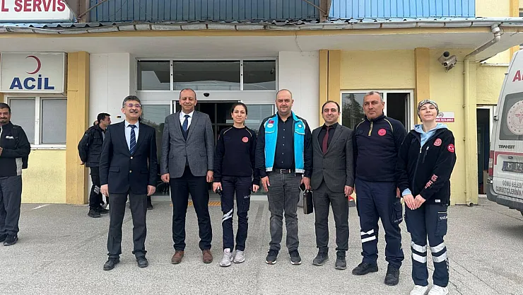 Emirdağ'daki Sağlık Tesislerini İncelediler