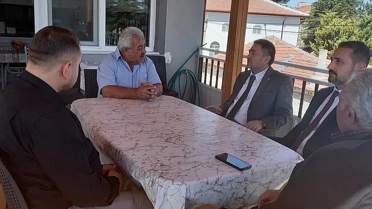Emirdağ Müftüsü Eker'den Kıbrıs Gazisi Ali Yüksel'e Ziyaret