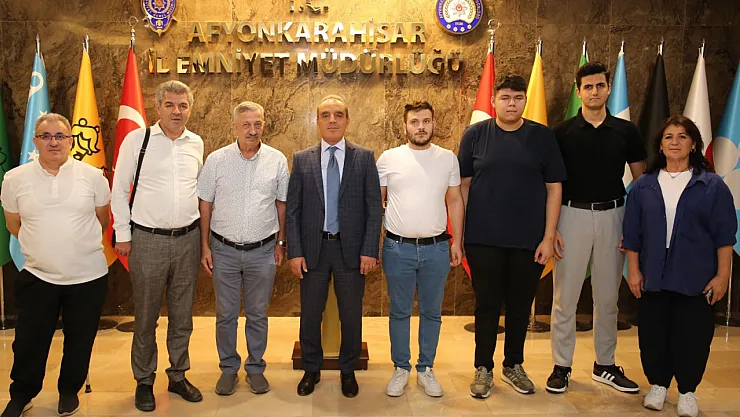 Emniyet Müdürüne Anlamlı Ziyaret