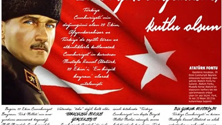 En büyük bayramdır, kutlu olsun