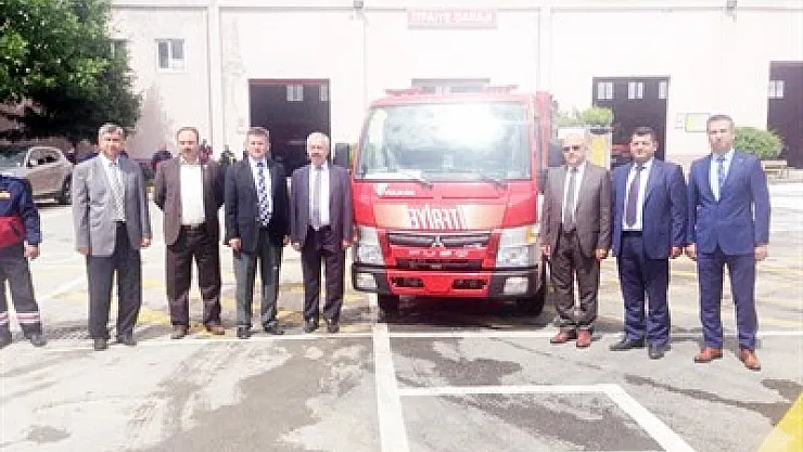 En küçük itfaiye aracı Afyon'da