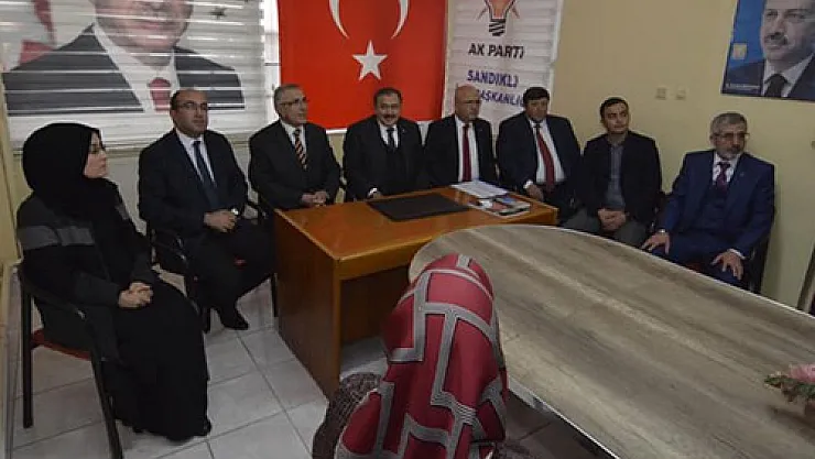 Eroğlu, Sandıklı'da incelemelerde bulundu