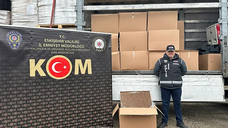Eskişehir'de 1,7 Milyon TL Değerinde Doldurulmuş Makaron Yakalandı