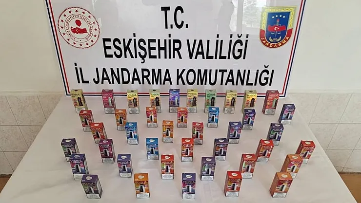 Eskişehir Jandarmasından Elektronik Sigara Operasyonu