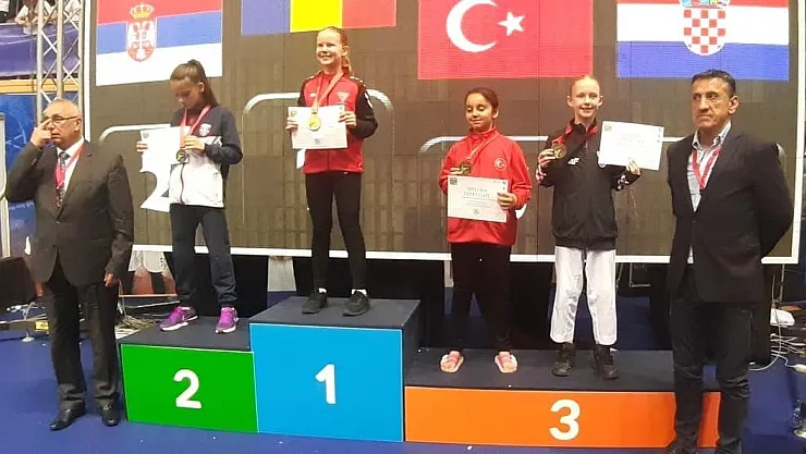 Eskişehirli genç sporcuya uluslararası madalya