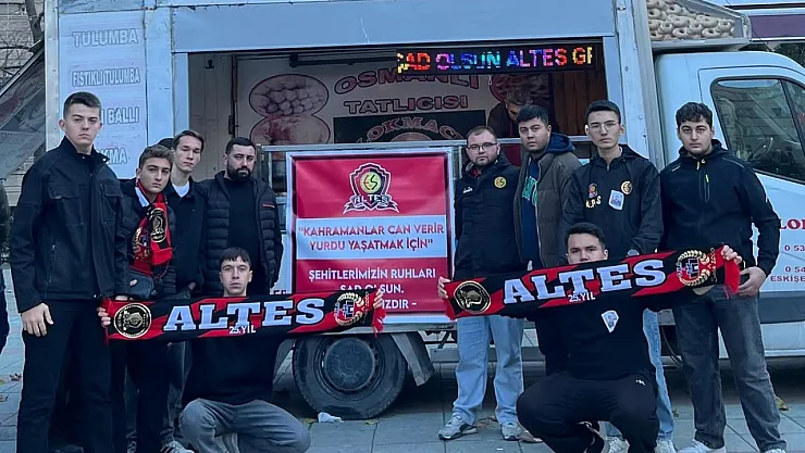 Eskişehirspor Taraftarı, Şehitler İçin Lokma Hayrı Düzenledi