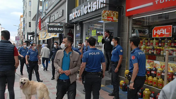 Esnaf kavgası polisi ayağa kaldırdı