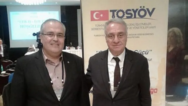Evrenkaya, Etik İş-İşte Etik Sempozyumu'na katıldı