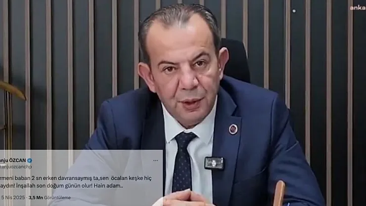 Ezhel'den Tanju Özcan'a Tepki