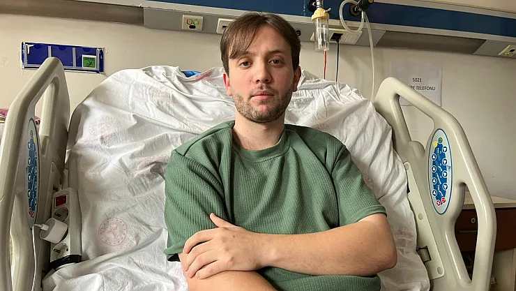 Felç Kalan Genç Sürücüye Hasta Yatağında İkinci Şok