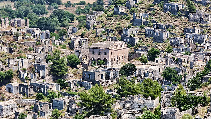 Fethiye'nin Hayalet Köyü  Kayaköy (Karmylassos)
