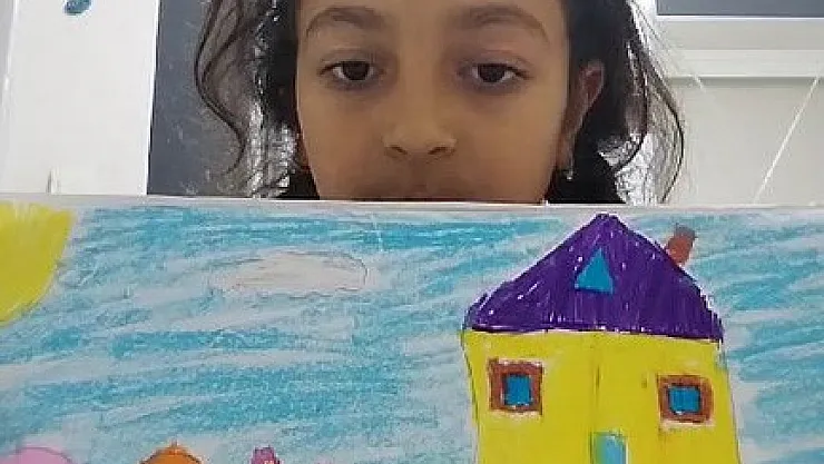 Filistin'deki Arkadaşları İçin İstediği Dünyayı Resmetti