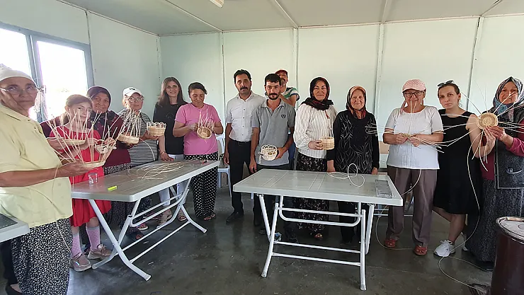 Frig Vadisi Ekolojik Köy Projesi, Hasır Örme Kursu İle Kültürel Mirası Canlandırıyor
